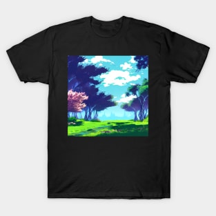 Anime Style Landscape T-Shirt